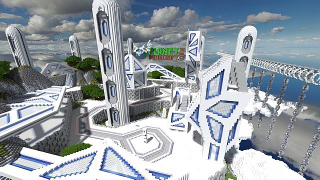 Illustration for article titled Spectacular Builds From Minecraft's "Floating Island" Contest